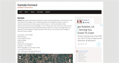 Desktop Screenshot of karkala.org